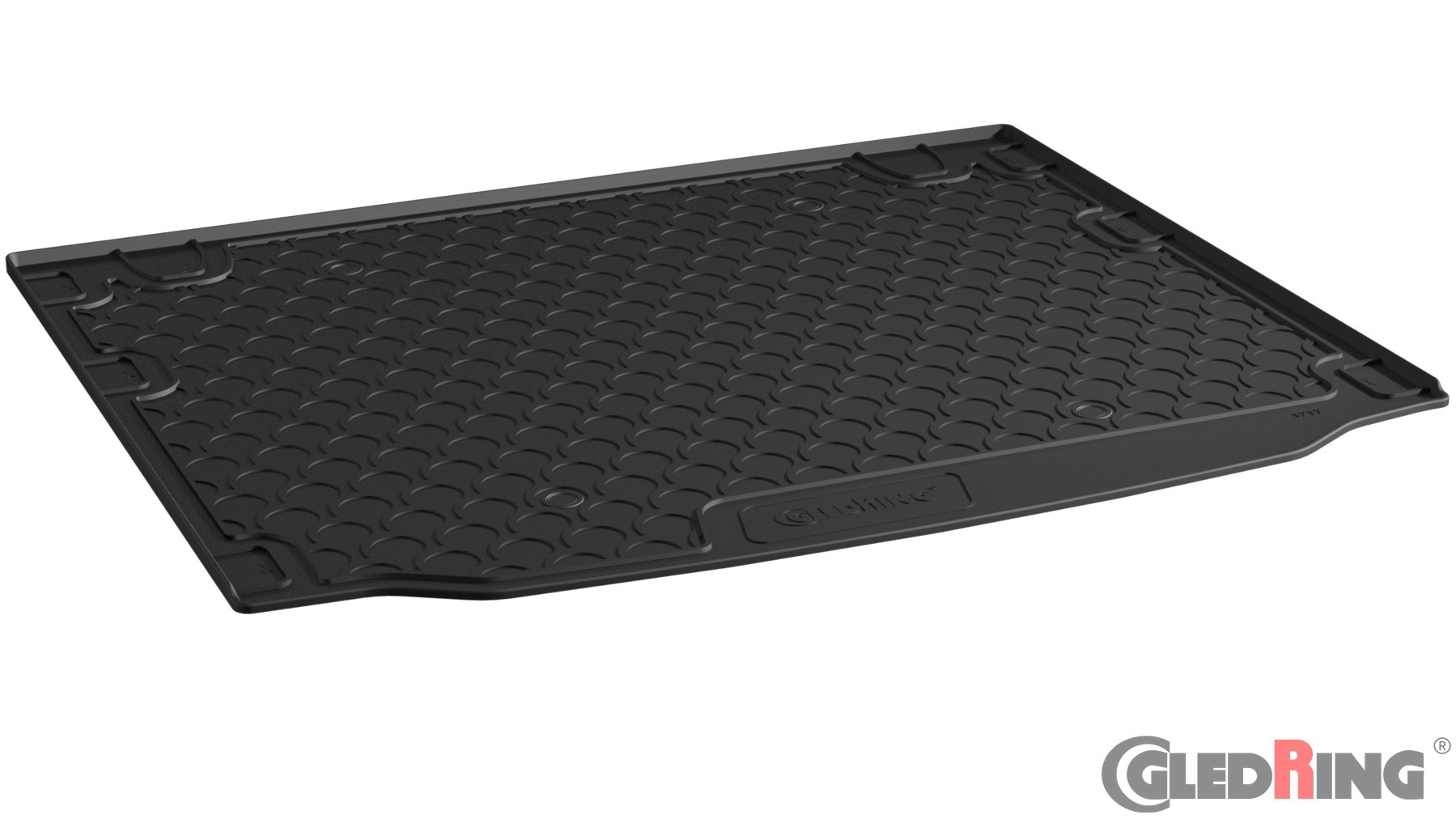 Original Gledring Premium Gummi Kofferraummatte - BMW X3 G01 (Oberer Boden, ohne Ersatzrad) 2017->2024